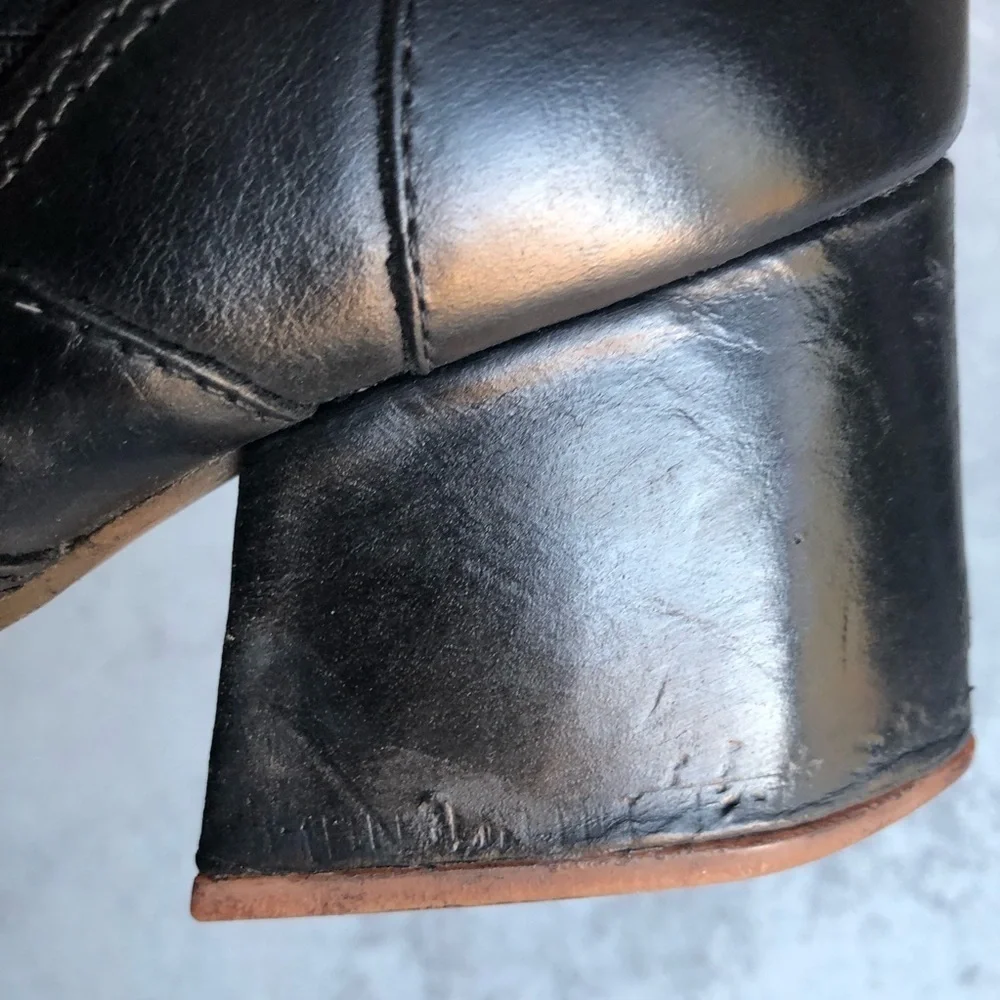 Kork-Ease Albin Leather Chelsea Ankle Boot Black 9